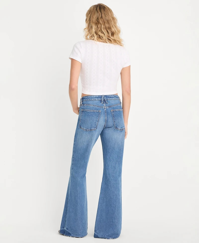 Good American Women's Low-Rise Relaxed-Fit Jeans
