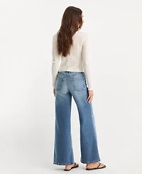 Good American Women's Cotton-Blend Soft Tech Jeans
