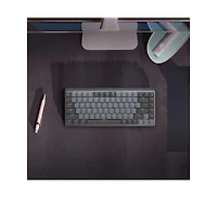 Logitech Mx Mechanical Mini for Mac: Wireless Illuminated Low-Profile Keyboard, Tactile Quiet