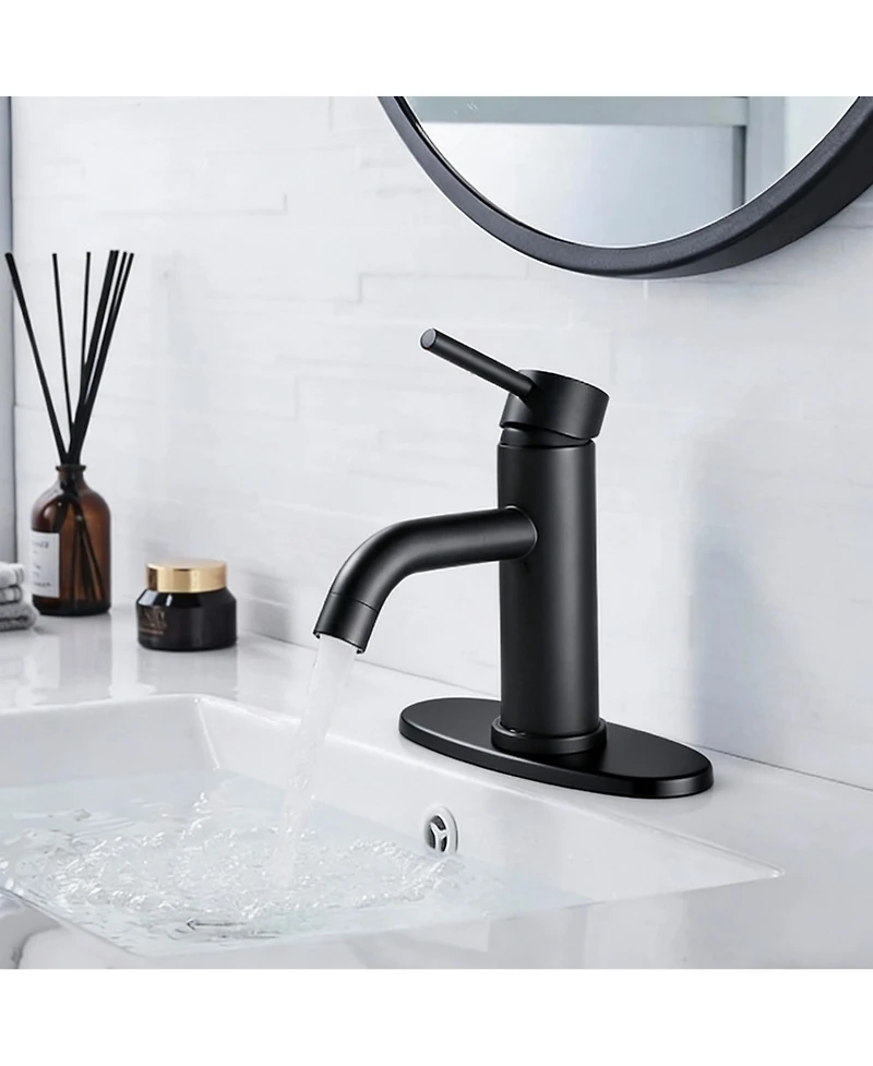 Phying Compliant Single Hole Bathroom Faucet