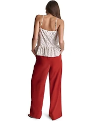 Bcbg Women's V-Neck Sleeveless Top