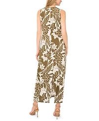 Vince Camuto Women's Printed Sleeveless Maxi Dress
