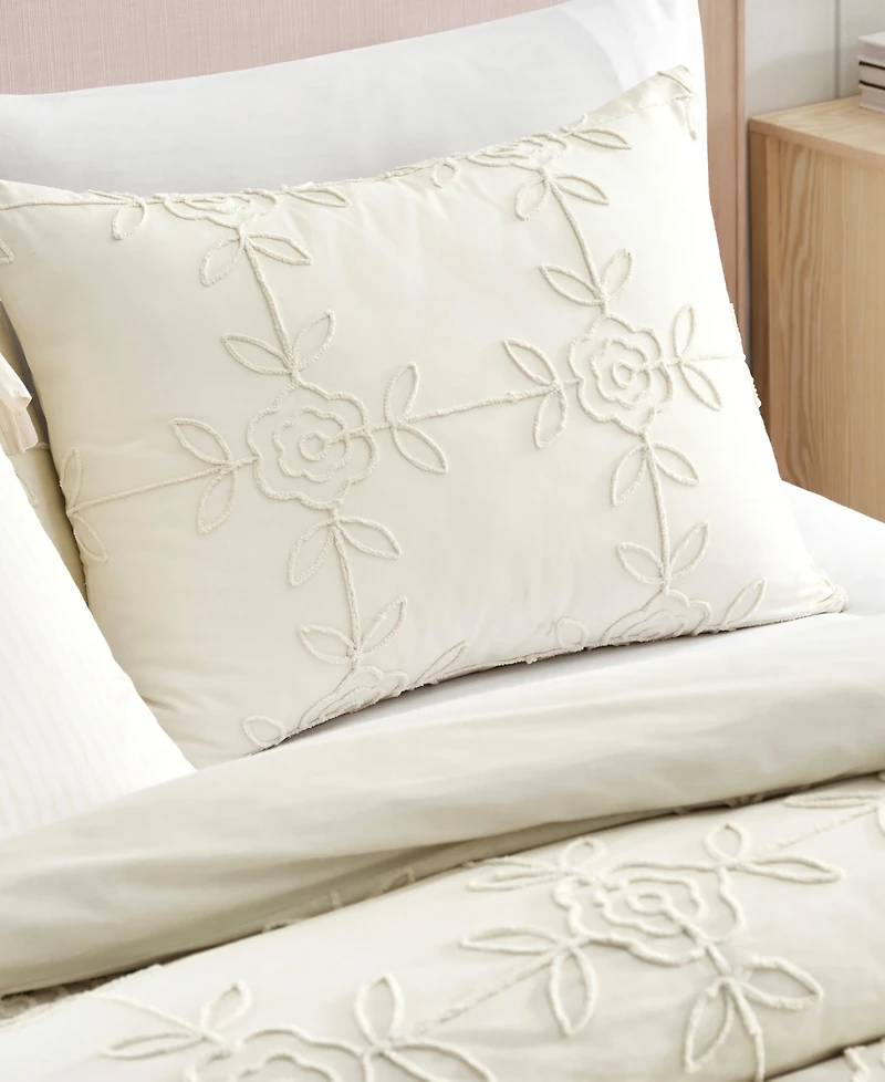 Peri Home Trellis Rose 3-Piece Comforter Set