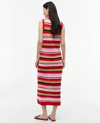 Tommy Hilfiger Women's Summer Crochet Sleeveless Midi Dress