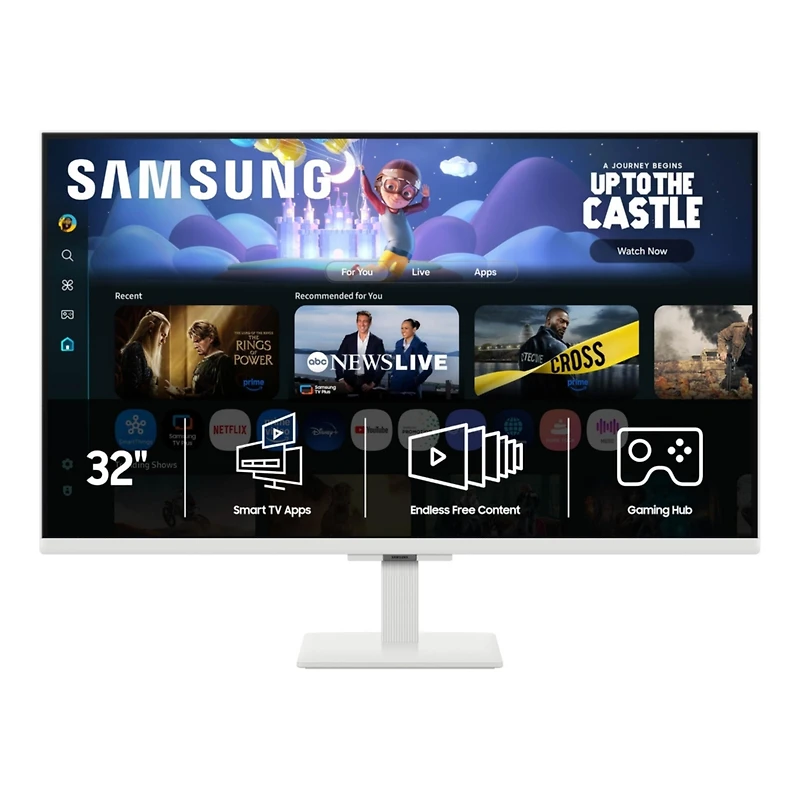 Samsung 32-Inch M5 (M50F) Fhd Smart Monitor with Streaming Tv, Speakers