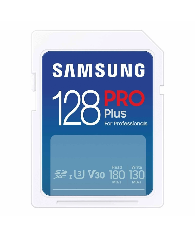 Samsung 128GB Pro Plus Sd Memory Card with Reader