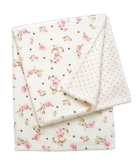Little Me Baby Bunny Lovey and Blanket, 2-Piece Set
