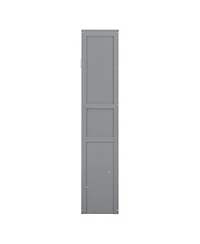 Streamdale Furniture Queen Size Murphy Bed Wall Bed With Shelves