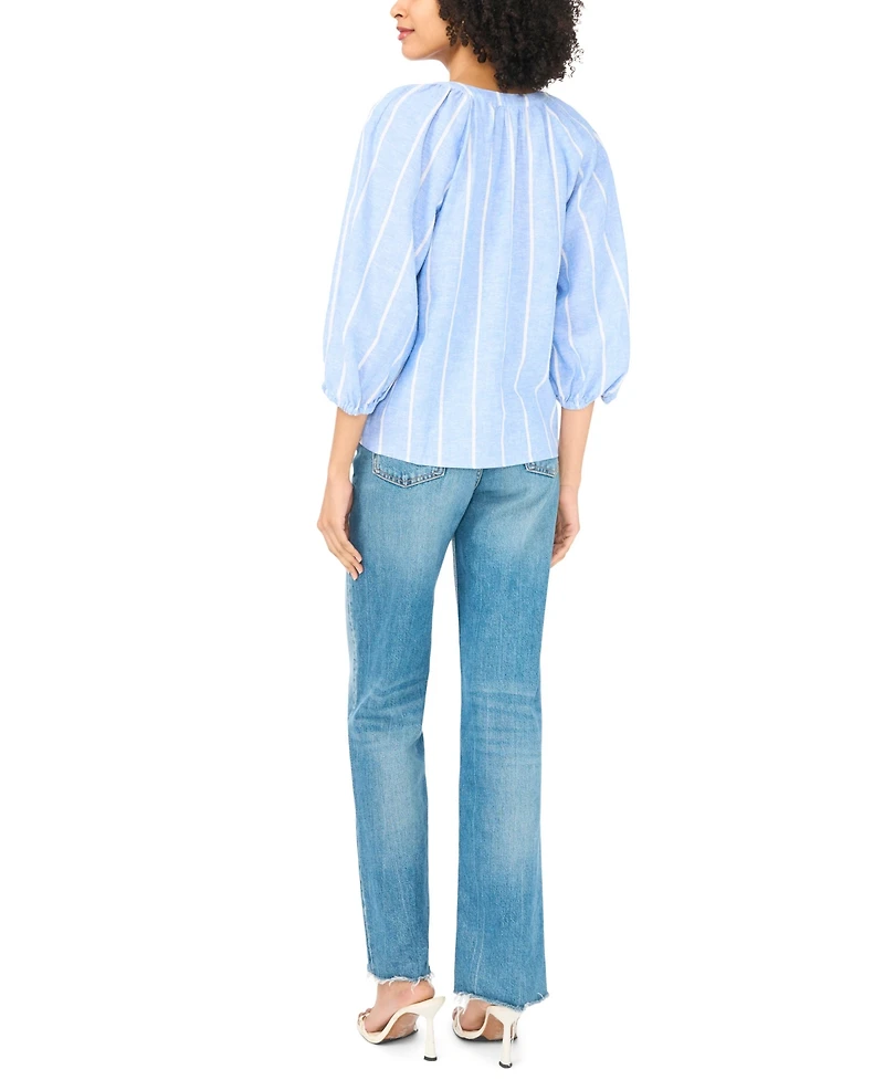 Vince Camuto Women's Raglan-Sleeve Button Down Blouse