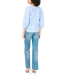 Vince Camuto Women's Raglan-Sleeve Button Down Blouse