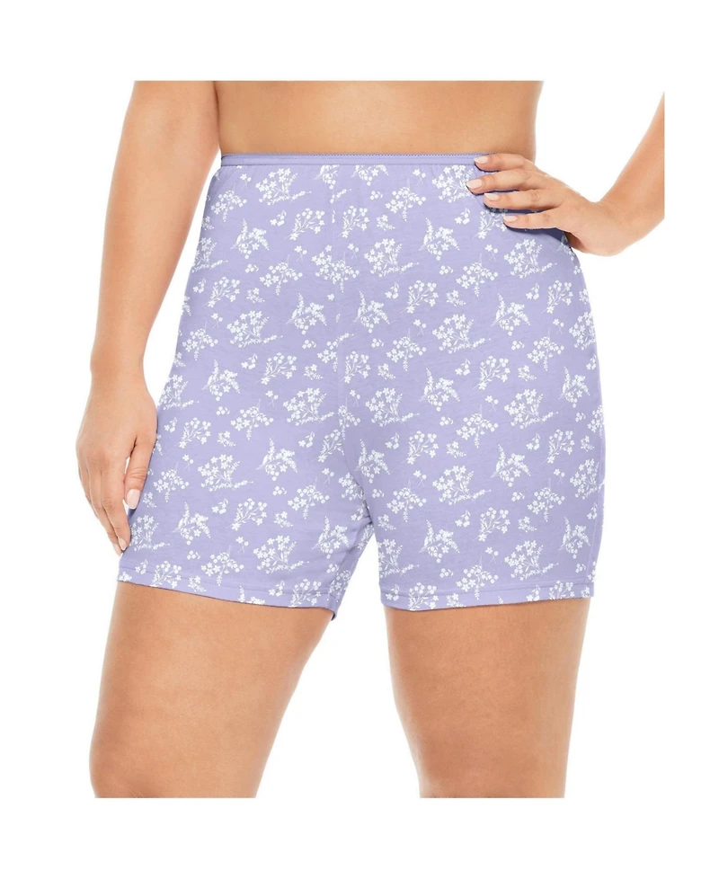 Comfort Choice Women's Cotton Boxer 5-Pack