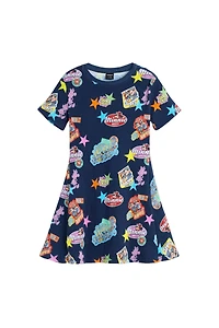 Desigual Girls's Printed Minnie Mouse dress