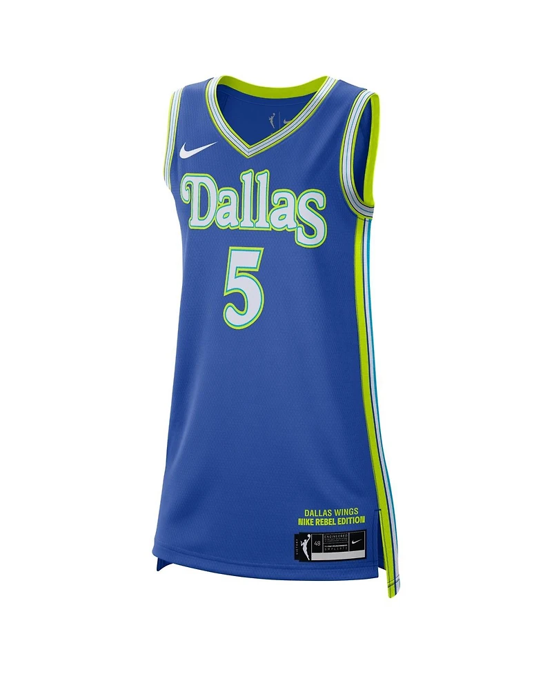 Nike Men's and Women's Paige Bueckers Royal Dallas Wings Victory Jersey - Rebel Edition