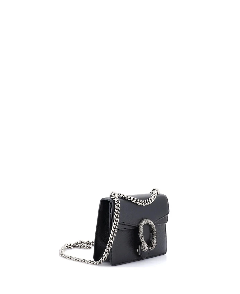Pre-Owned Gucci Mini Dionysus Bag Leather