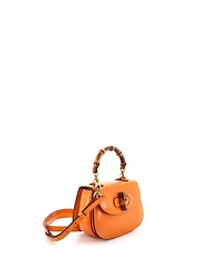 Pre-Owned Gucci Mini Bamboo 1947 Top Handle Bag Leather