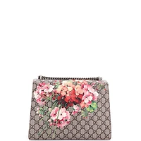 Pre-Owned Gucci Medium Dionysus Bag Blooms Print Gg Coated Canvas