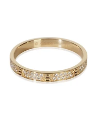 Pre-Owned Cartier Yellow Gold Diamond Mini Pave Love Ring