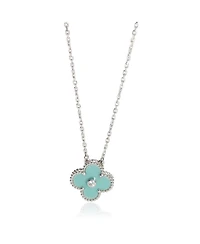 Pre-Owned Van Cleef & Arpels White Gold Diamond 2022 Limited Edition Pendant