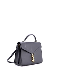 Pre-Owned Saint Laurent Medium Cassandra Top Handle Bag Leather