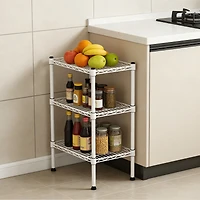 Streamdale Furniture 3-Tier Metal Storage Rack