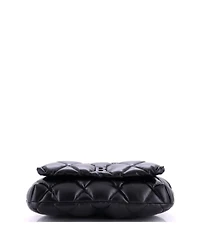 Pre-Owned Balenciaga Large Touch Clutch Quilted Puffy Leather