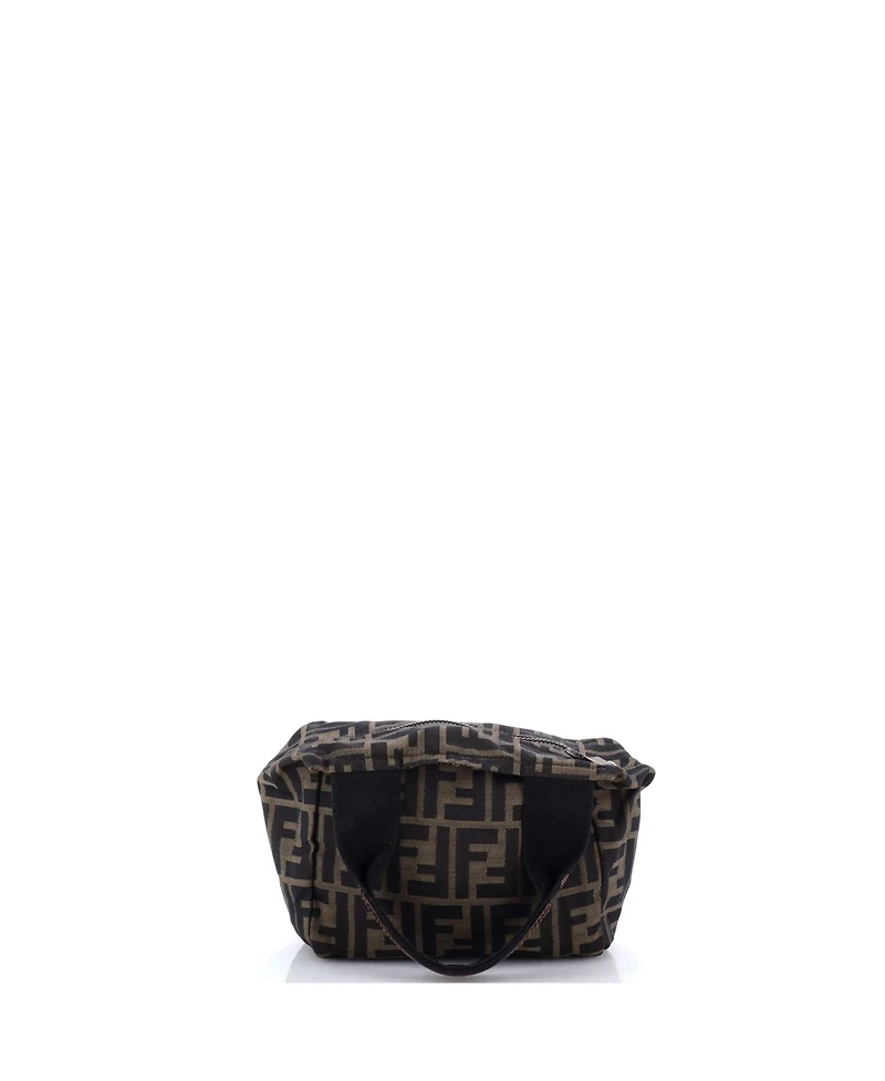 Pre-Owned Fendi Mini Vintage 1925 Cosmetic Tote Zucca Canvas