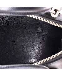 Pre-Owned Balenciaga Xxs Logo Ville Bag Leather