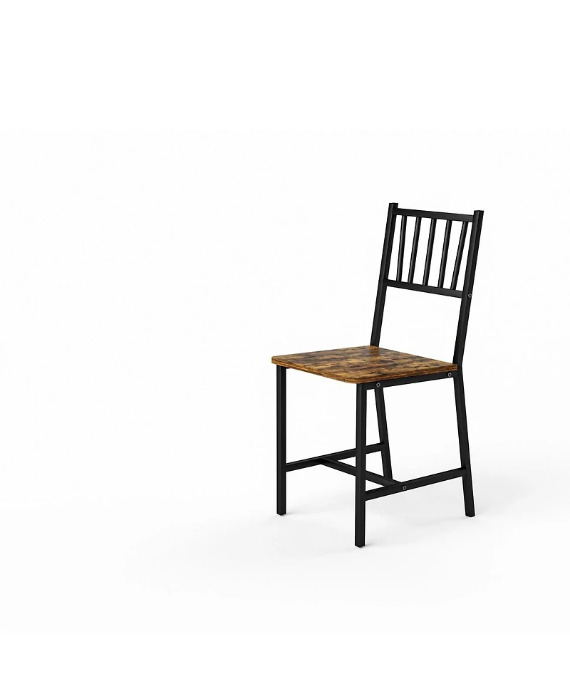 Streamdale Furniture Rustic Bar Table Set with 2 Chairs