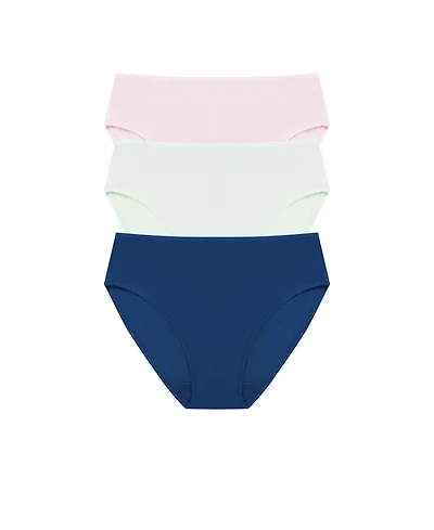 Natori Women's Bliss Bare Cotton Hipster 3-Pack