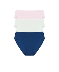 Natori Women's Bliss Bare Cotton Hipster 3-Pack