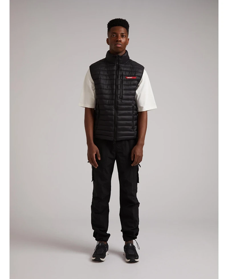 JACK1T Men's Men s Satell1Te High Neck Sleeveless Gilet