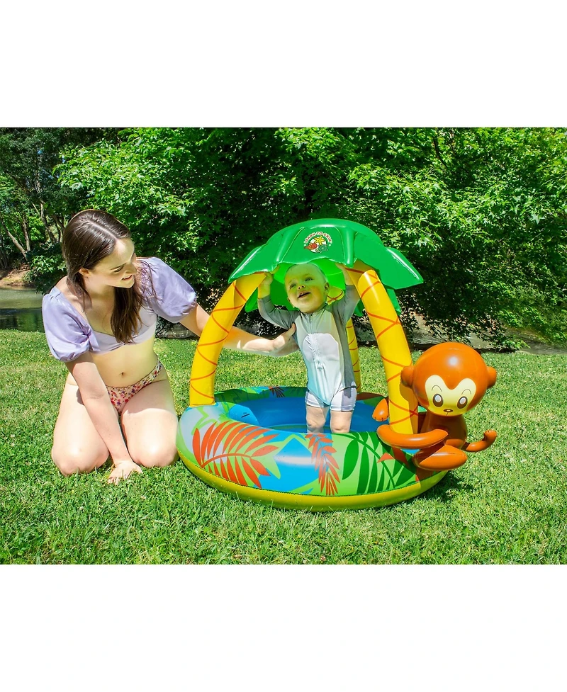Gnuadz Go Bananas Monkey Inflatable Kiddie Pool