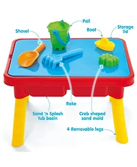 Gnuadz Sensory Table Bin Mega Block Compatible Indoor Outdoor Lid