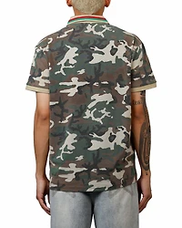 Xxiii Men's Printed Polo Shirt