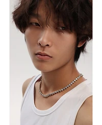 Heart Shaped Zirconia Tennis Choker Necklace