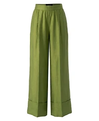 Ivonne Women's Linen Maxi Wide-Leg Pants