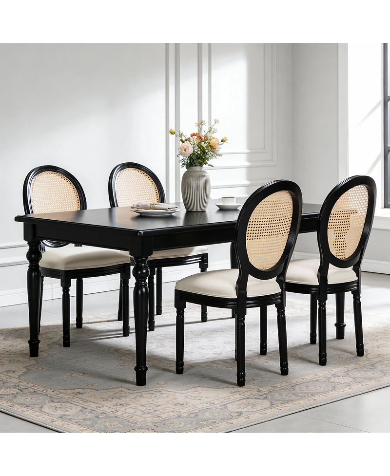 Streamdale Furniture French Country Upholstered Dining Chairs (Set of 2)