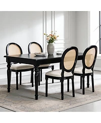 Streamdale Furniture French Country Upholstered Dining Chairs (Set of 2)