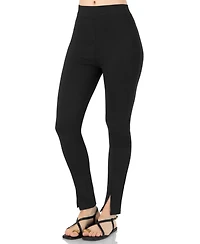 Ivonne Women's Legging with Leg Slits