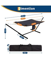 gaomon 450 Lbs Capacity, Double Outdoor Hammock for Patio, Backyard, Garden, Beach
