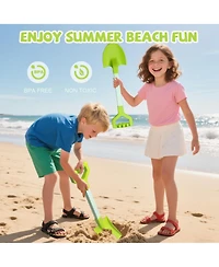 Gnuadz 2pack Sand Beach Shovels Plastic Spades Sandbox Digging Play Gift Set