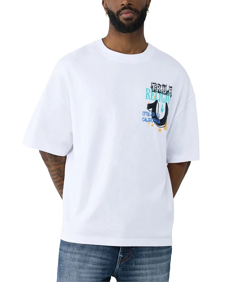 True Religion Men's Relaxed-Fit T-Shirt
