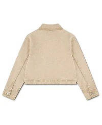 Levi's Girls' 7-16 Studded Denim Trucker Jacket