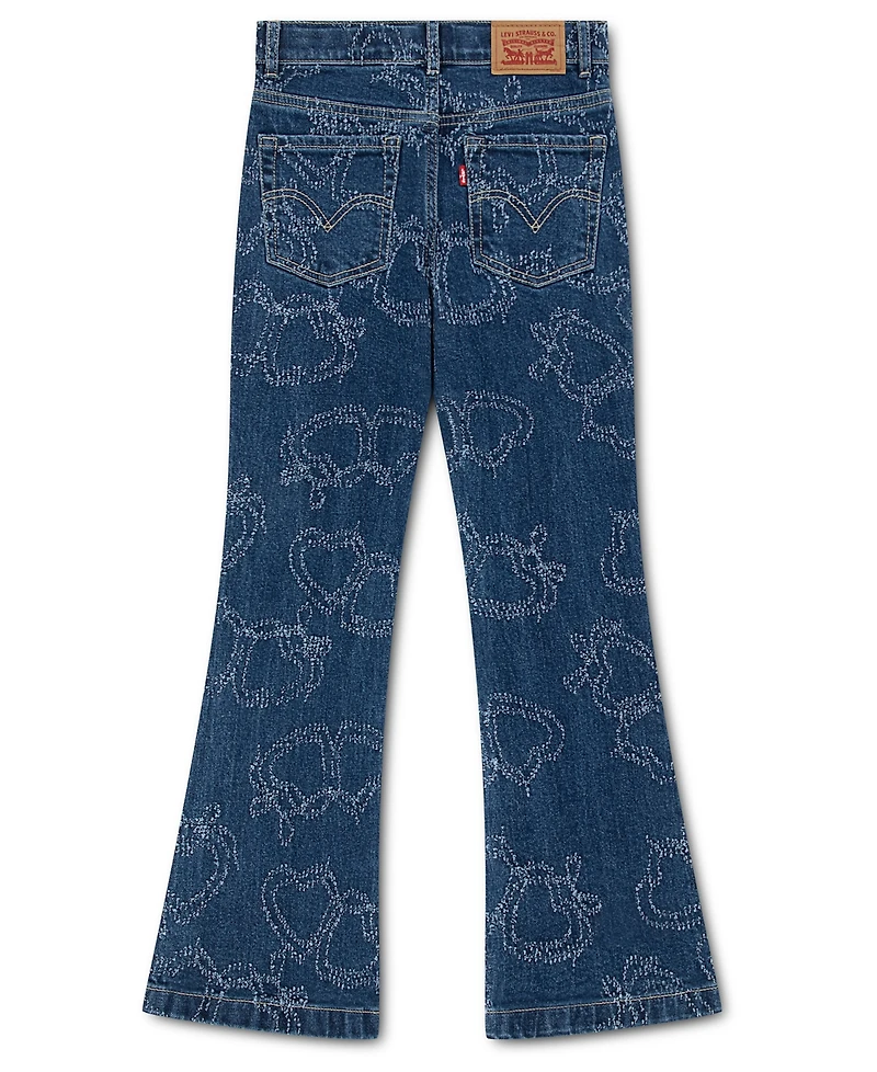 Levi's Girls' 7-16 High Rise Flared Jeans
