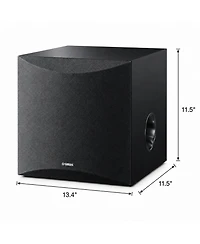 Yamaha Ns-SW050BL 8-Inch 100W Powered Subwoofer