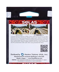 Hoya Solas Irnd 0.3 72mm Infrared Neutral Density Filter