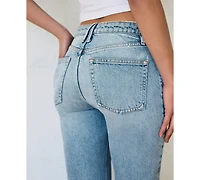 Good American Women's Straight Ankle Jeans