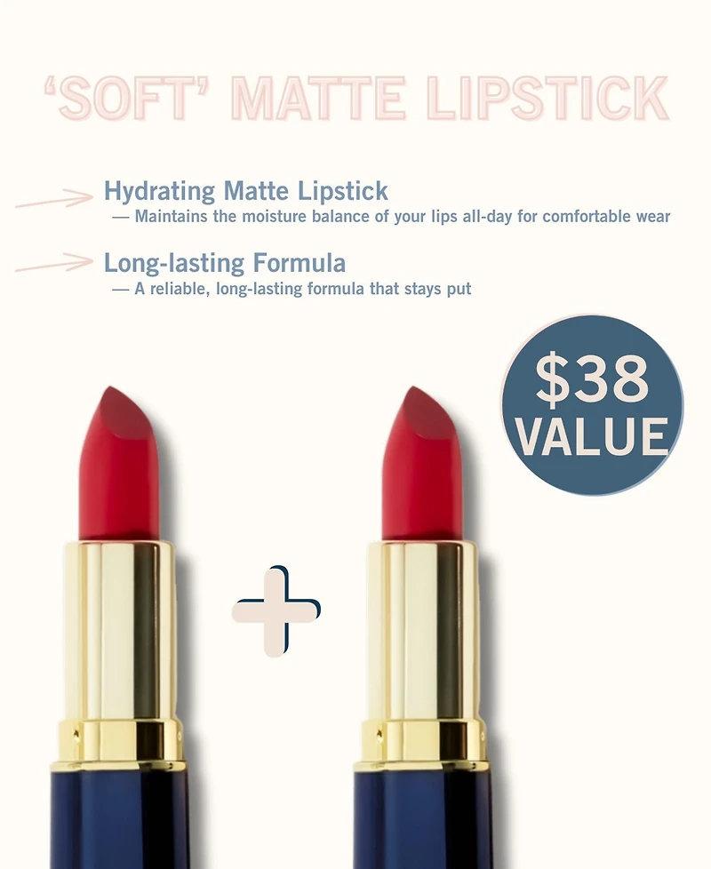 Siia Cosmetics 2 Piece Matte Lip Twin Set