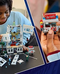 Lego Marvel Spider-Man vs. Hulk Epic Clash Building Set 76350, 534 Pieces