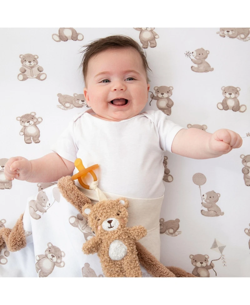 Living Textiles Baby Cotton Jersey Fitted Sheet